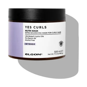 YES CURLS - NUTRI maszk nagyon vastag hullámos, göndör hajra - 500 ml